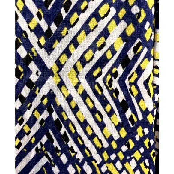 Anne Klien, S, Royal Blue Yellow, layered, Long sleeve top - Picture 7 of 9